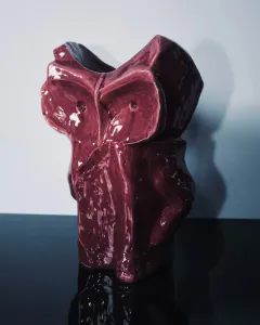 Hovedbilde Serax Owl Vase Aubergine - After Midnight fra Marni