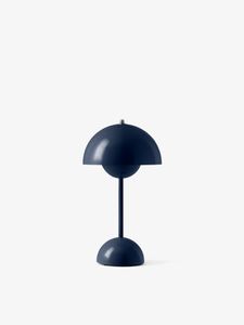 Hovedbilde &tradition Flowerpot VP9 Oppladbar Bordlampe Steel Blue