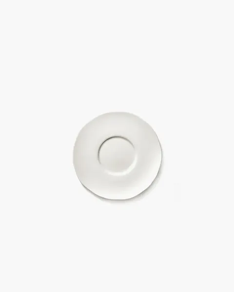 Serax Saucer Coffee Cup White Silhouette - Sergio Herman